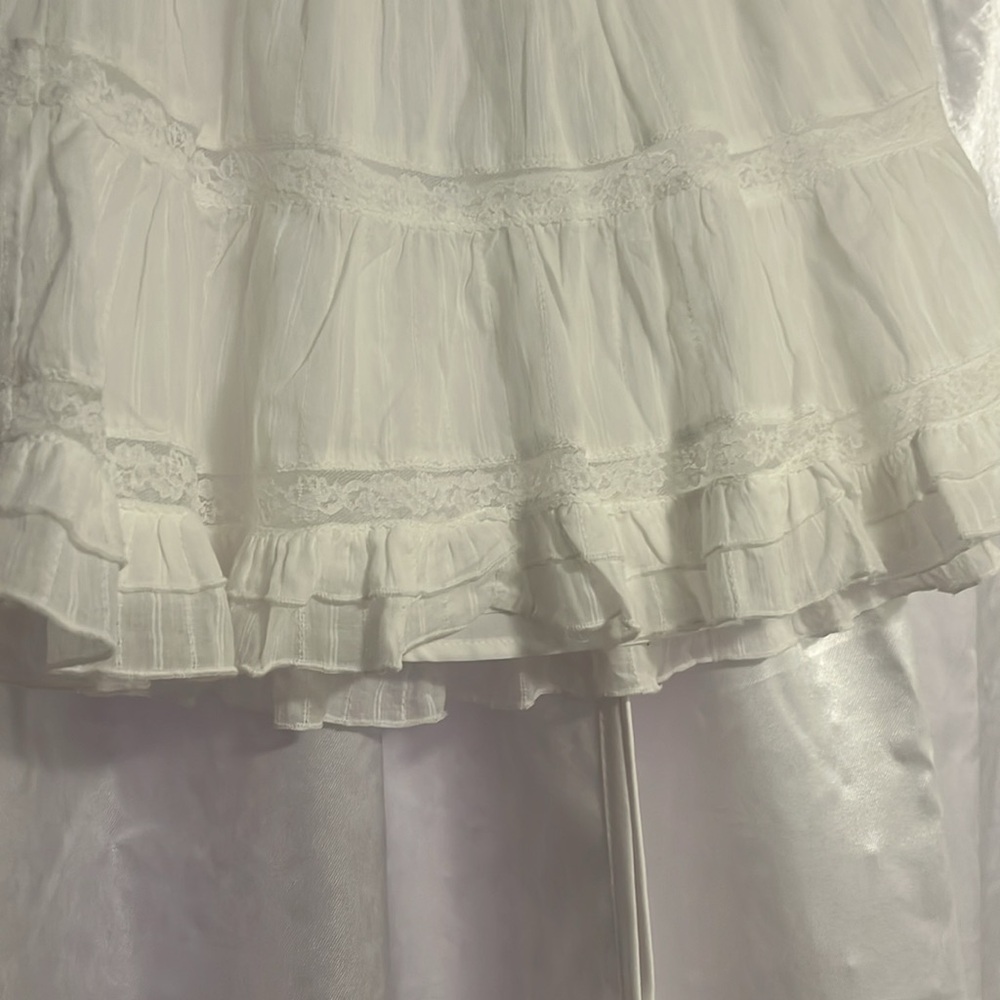 Full Tilt White Mini Skirt - Picture 4 of 5